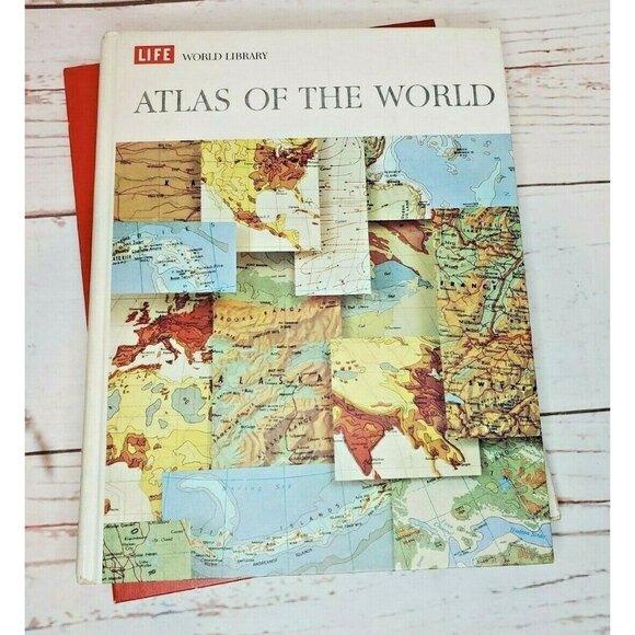 Vintage Time Life World Library Atlas of the World & Handbook of the Nations – H - Picture 8 of 12